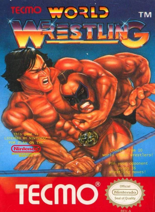 Tecmo World Wrestling (Nintendo NES) - Game Manual Only