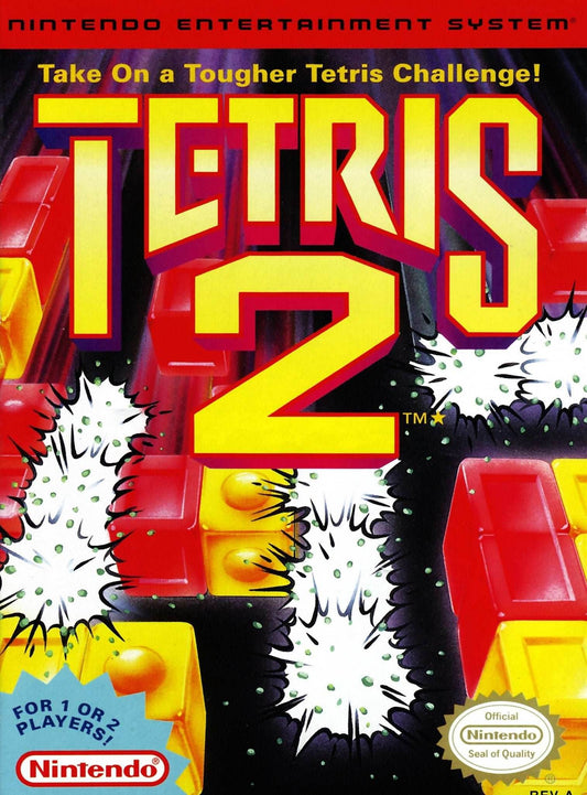 Tetris 2 (Nintendo NES) - Game Manual Only