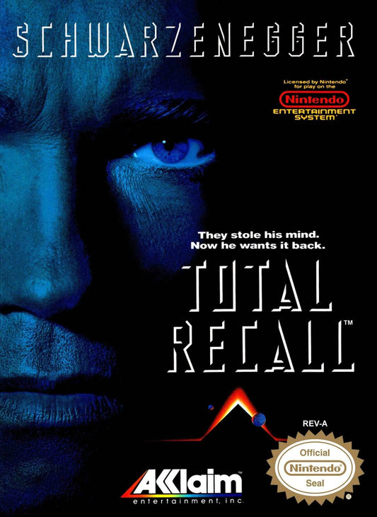 Total Recall (Nintendo NES) - Game Manual Only