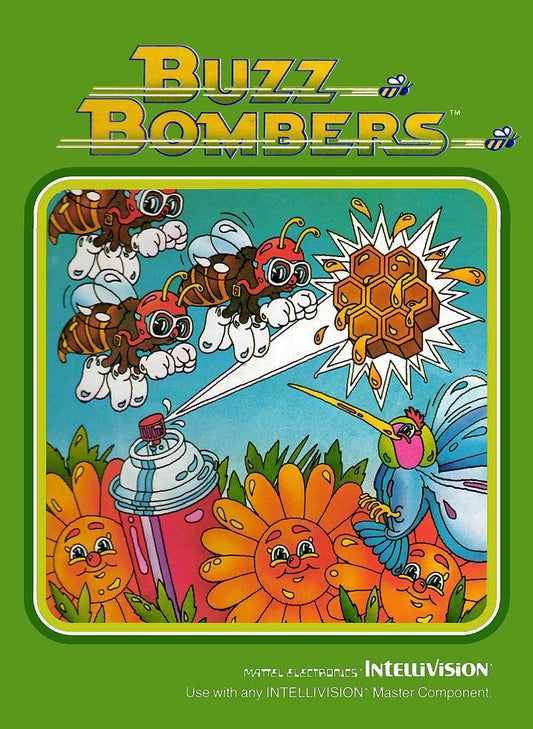 Buzz Bombers (Intellivision) - Game Manual Only
