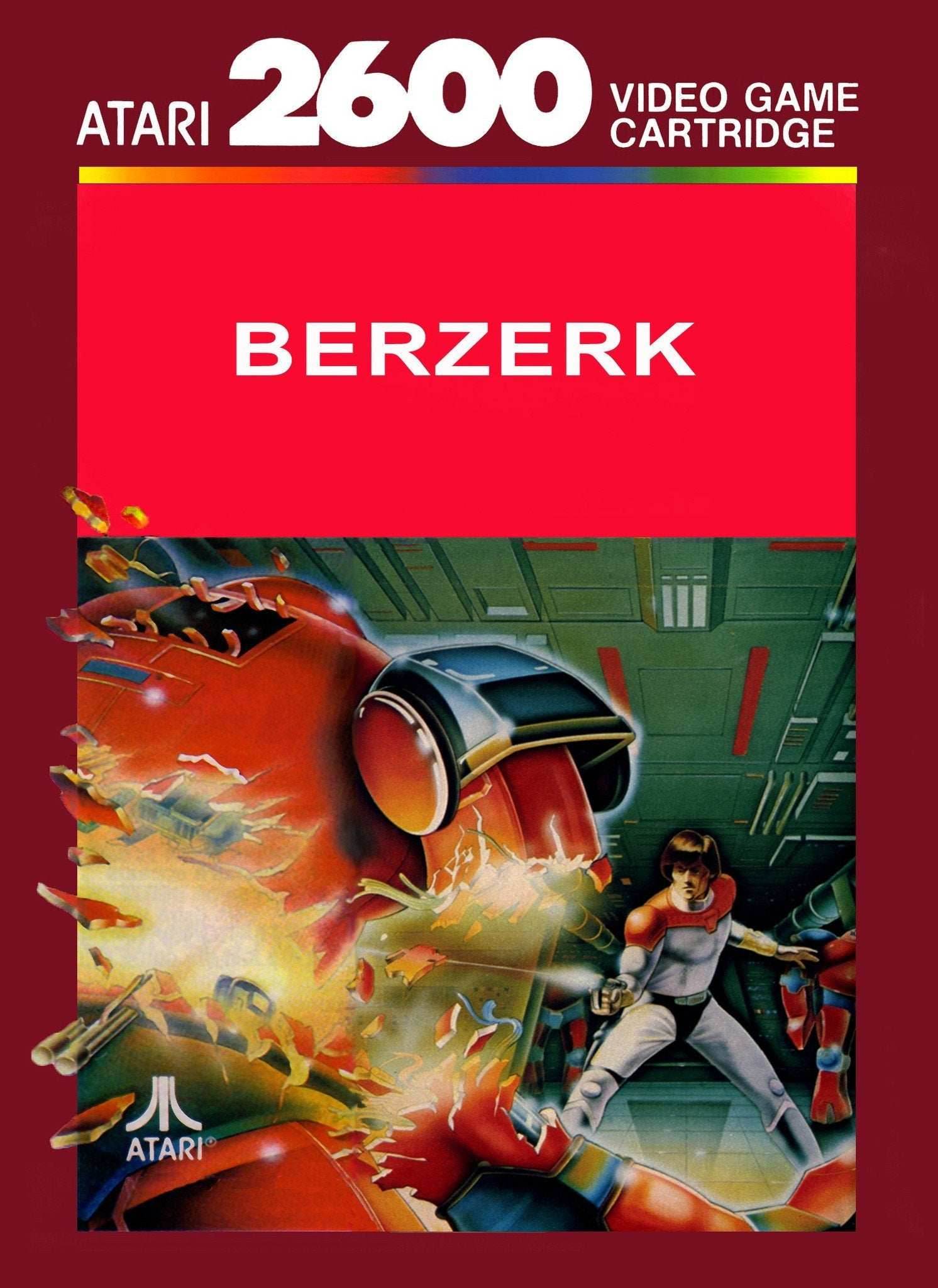 Berzerk (Atari 2600) - Game Manual Only