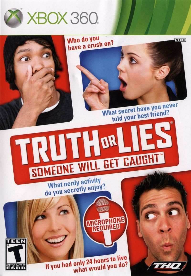Truth or Lies (Xbox 360) - Game Manual Only
