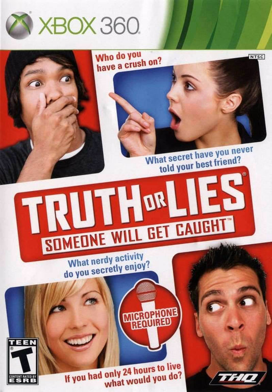 Truth or Lies (Xbox 360) - Game Manual Only