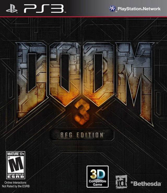 DOOM 3: BFG Edition (Playstation 3) - Game Manual Only