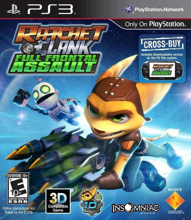 Ratchet & Clank: Full Frontal Assault (Playstation 3) - Game Manual Only