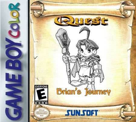 Quest: Brian's Journey (Gameboy Color) - Game Manual Only
