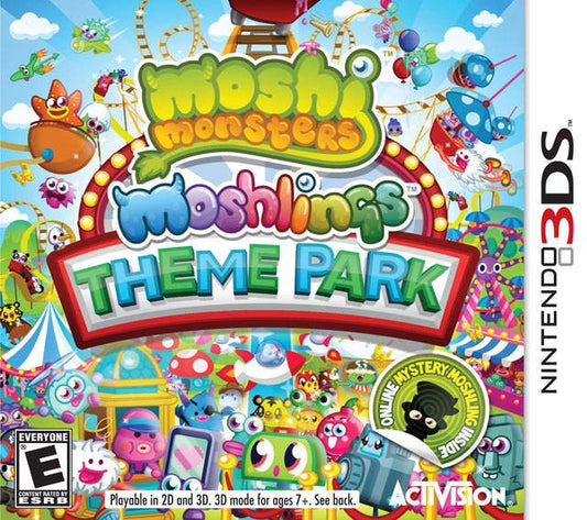 Moshi Monsters: Moshlings Theme Park (Nintendo 3DS) - Game Only