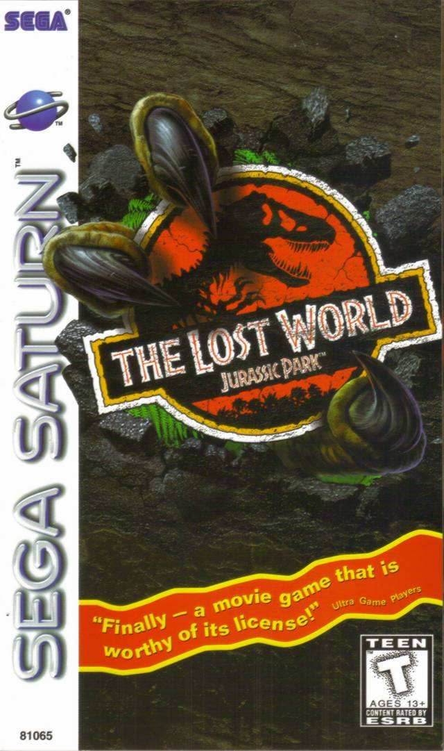 The Lost World Jurassic Park (Sega Saturn) - Game Manual Only