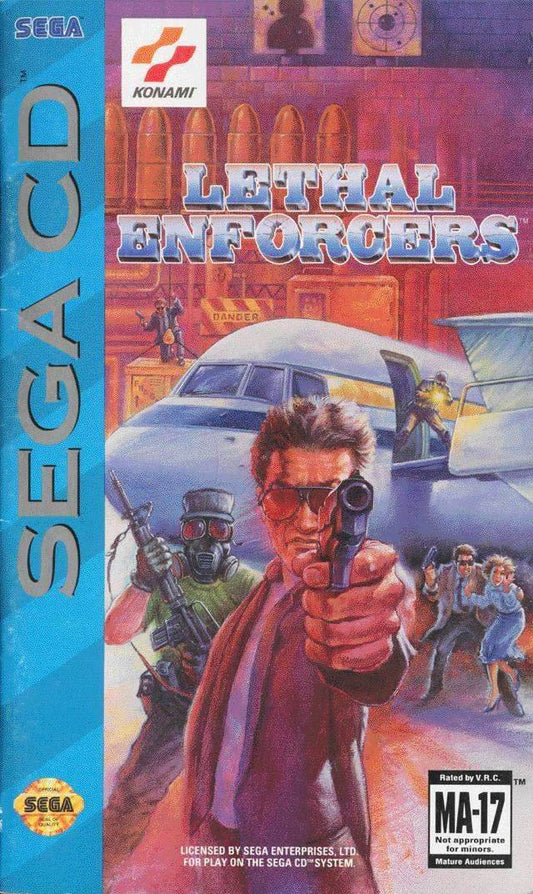 Lethal Enforcers (Sega CD) - Game Manual Only