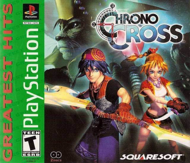 Chrono Cross (Greatest Hits) (PlayStation) - Game Manual Only