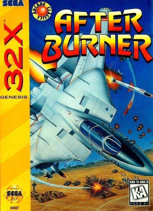 After Burner 32X (Sega Genesis) - Game Manual Only