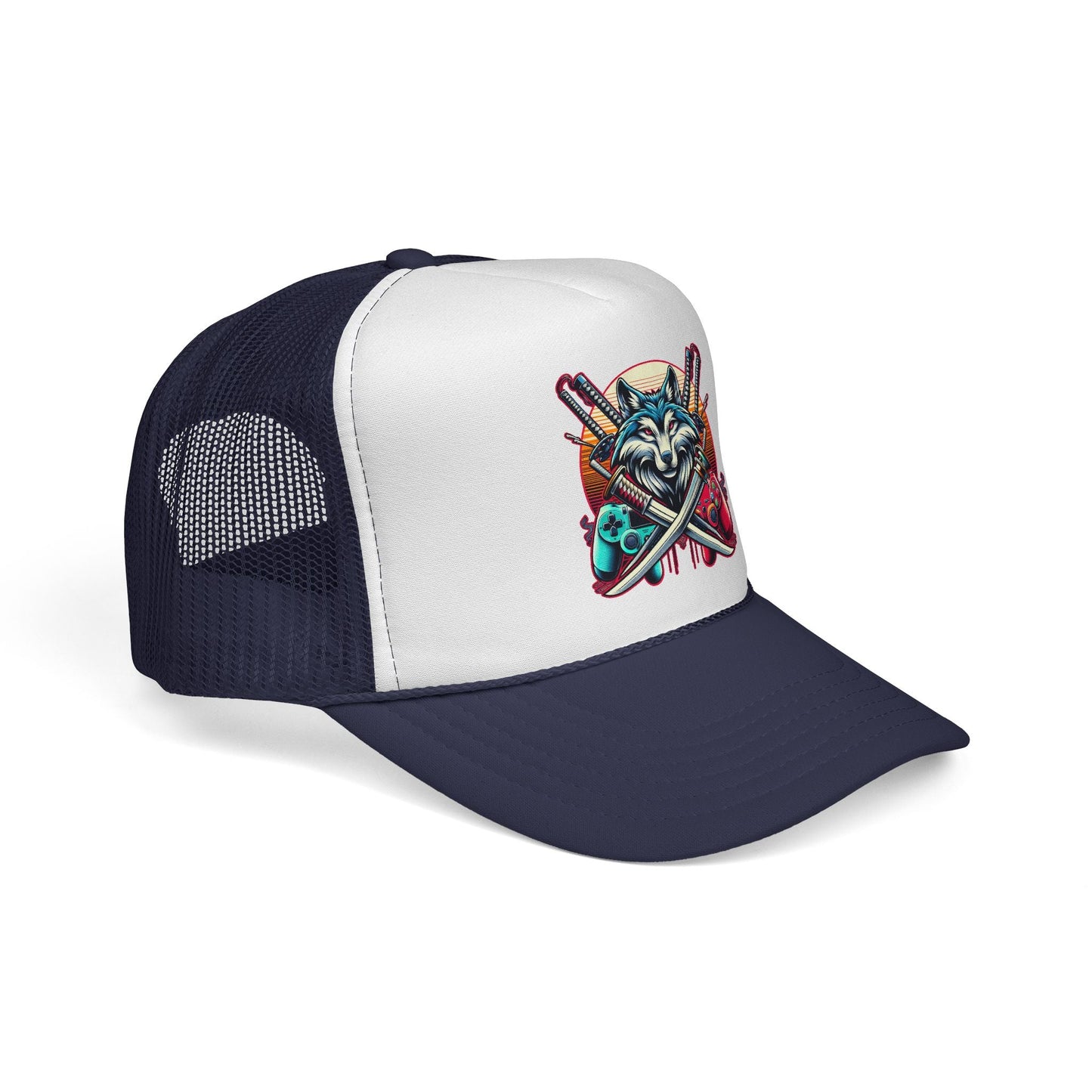 The Wolf Gamer Trucker Cap