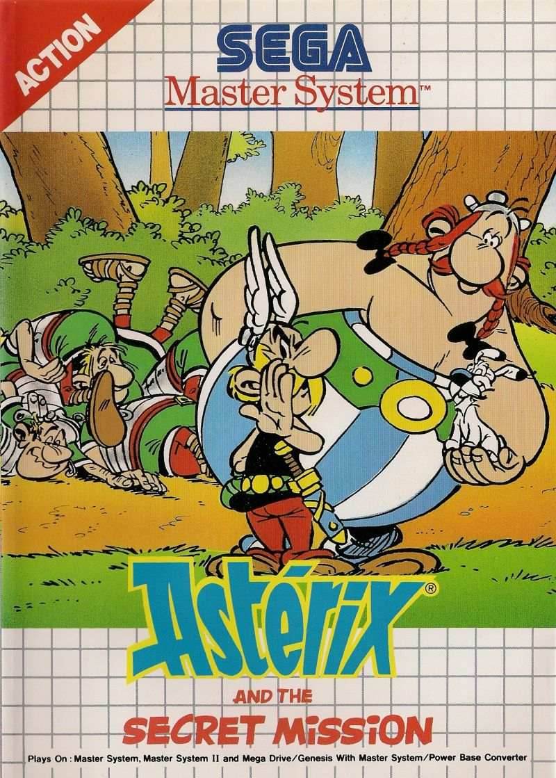 Asterix and the Secret Mission (Sega Master System) - Game Manual Only