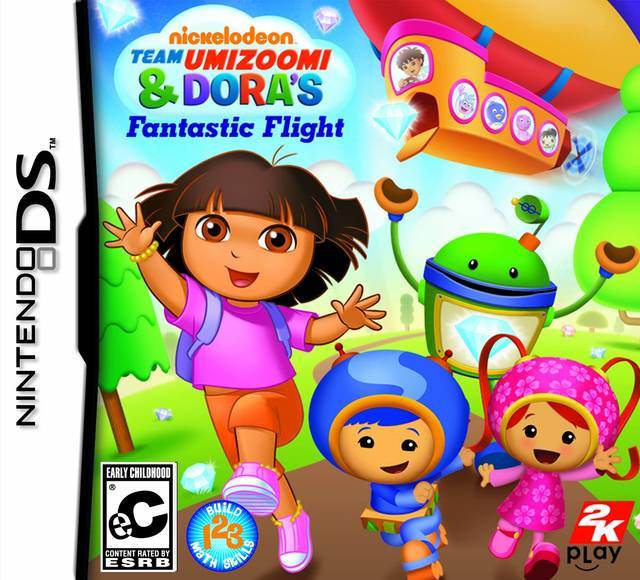 Team Umizoomi & Dora's Fantastic Flight (Nintendo DS) - Game Manual Only
