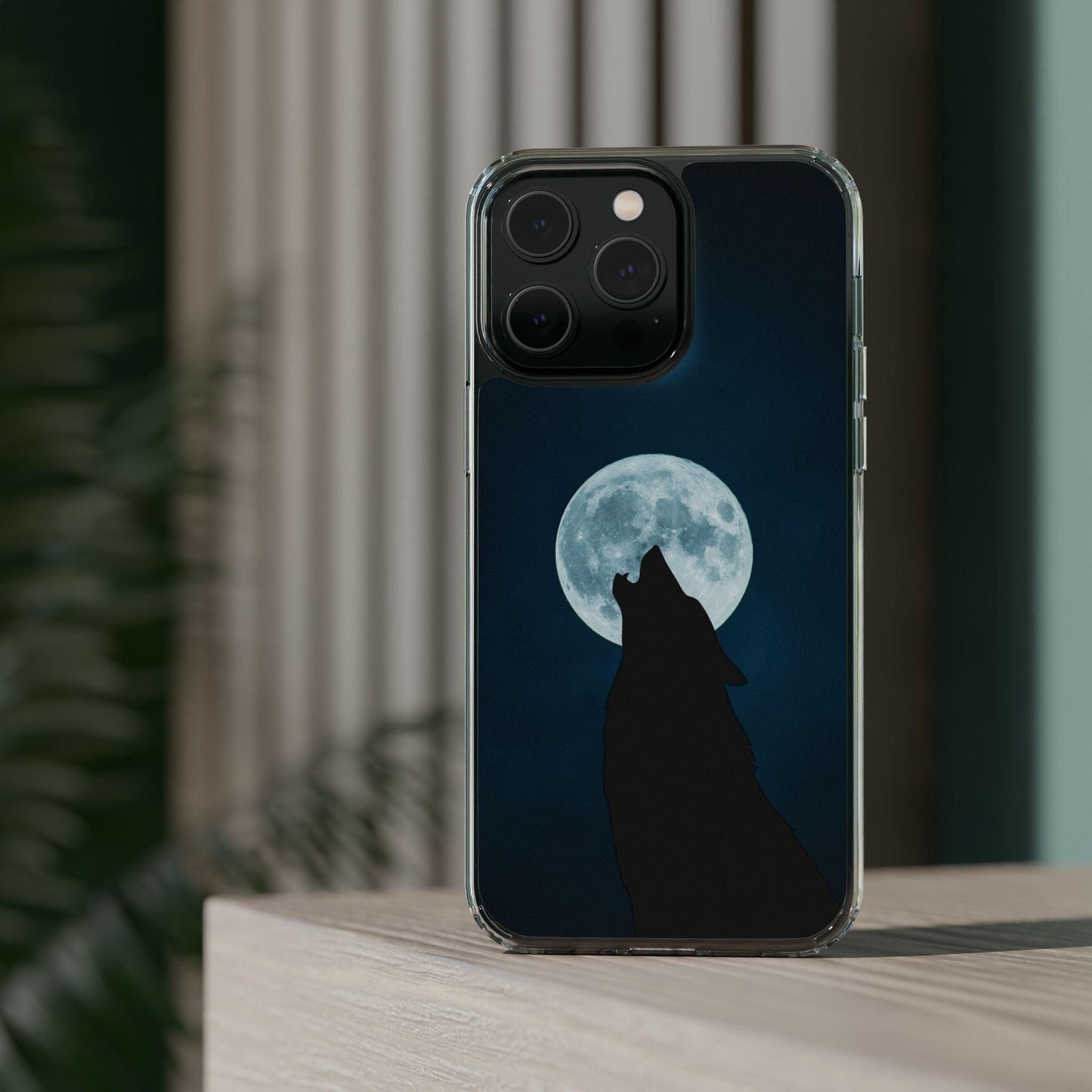 Full Moon and Wolf Clear Cases