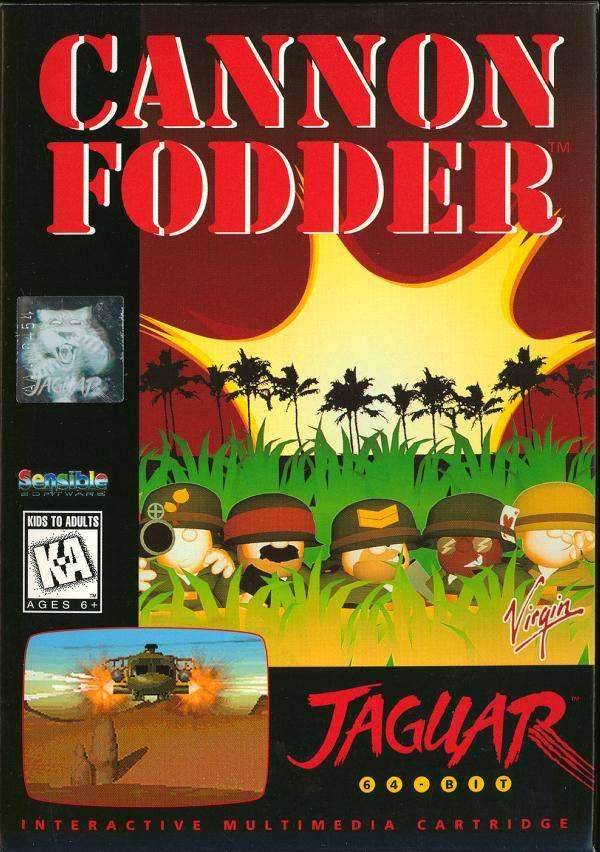 Cannon Fodder (Atari Jaguar) - Game Manual Only