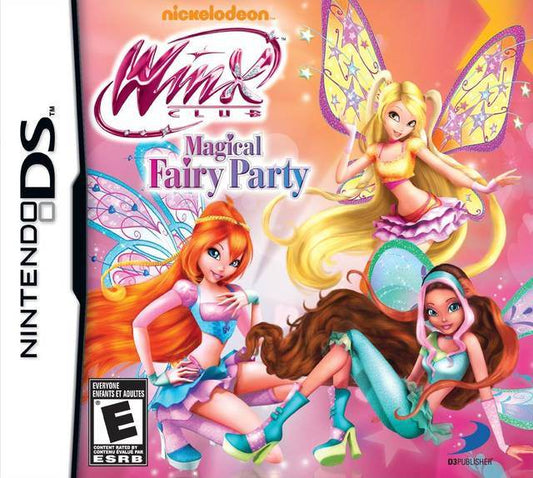 Winx Club: Magical Fairy Party (Nintendo DS) - Game Manual Only