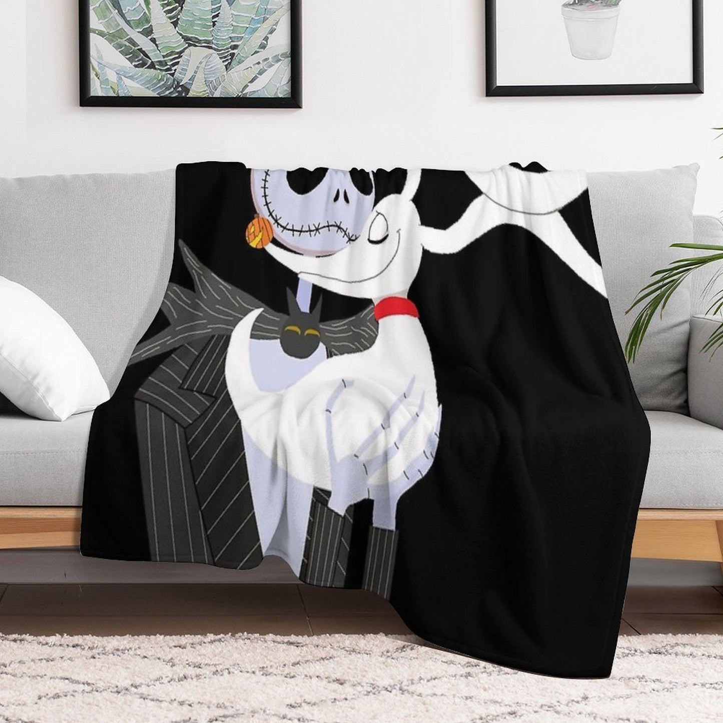 Zero Cuddling with Jack Throw Blanket