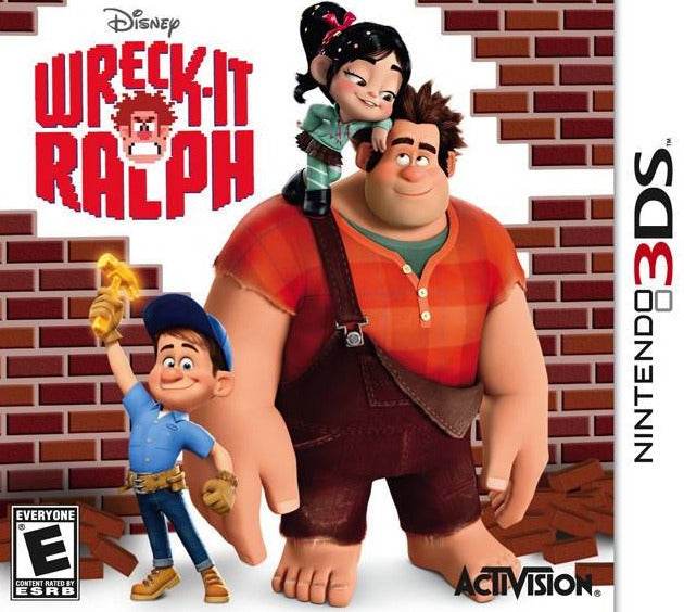 Wreck-It Ralph (Nintendo 3DS) - Game Manual Only