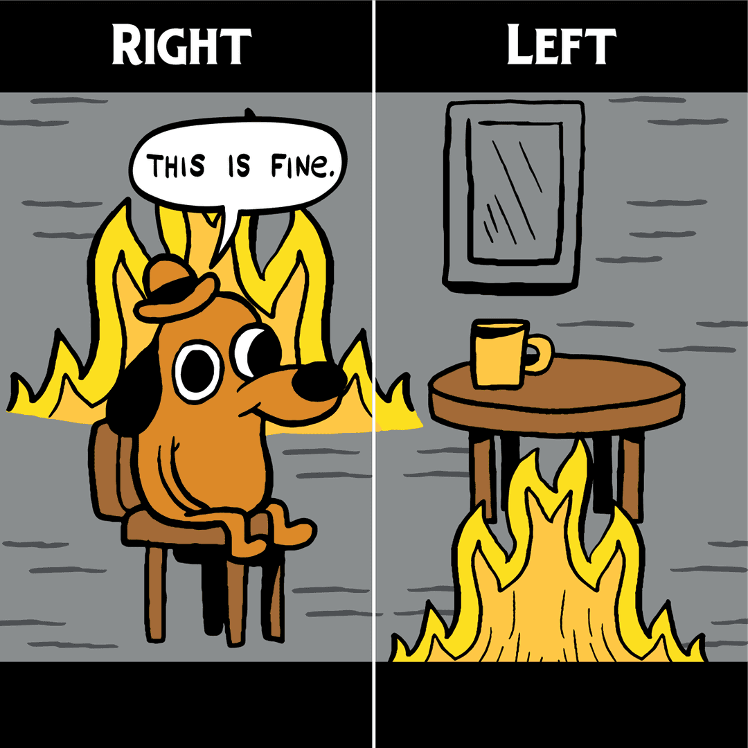 This is Fine: Black Coffee Edition Ankle Socks - 