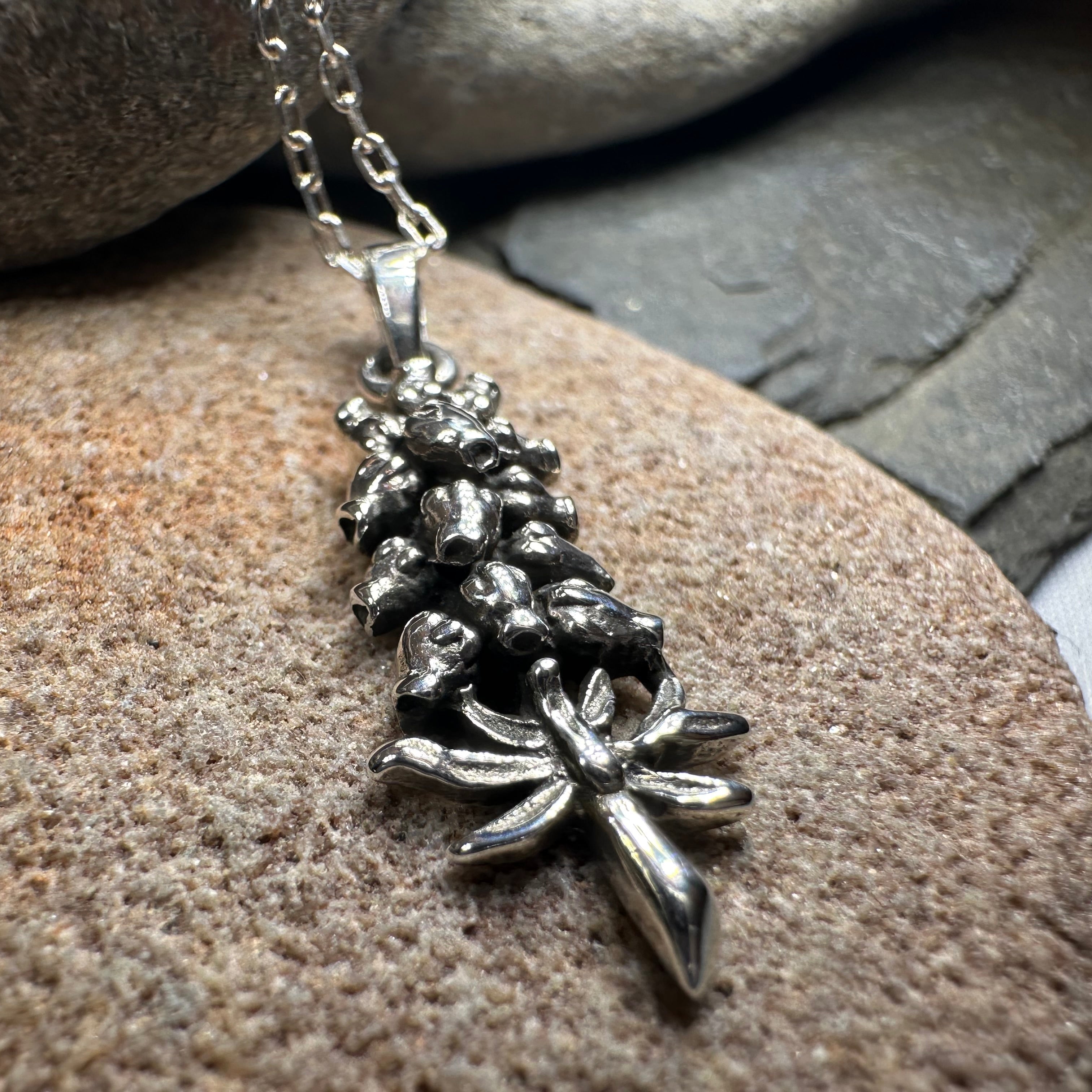 Elegant Bluebell Necklace