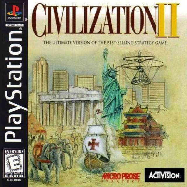 Civilization II (Playstation) - Game Manual Only