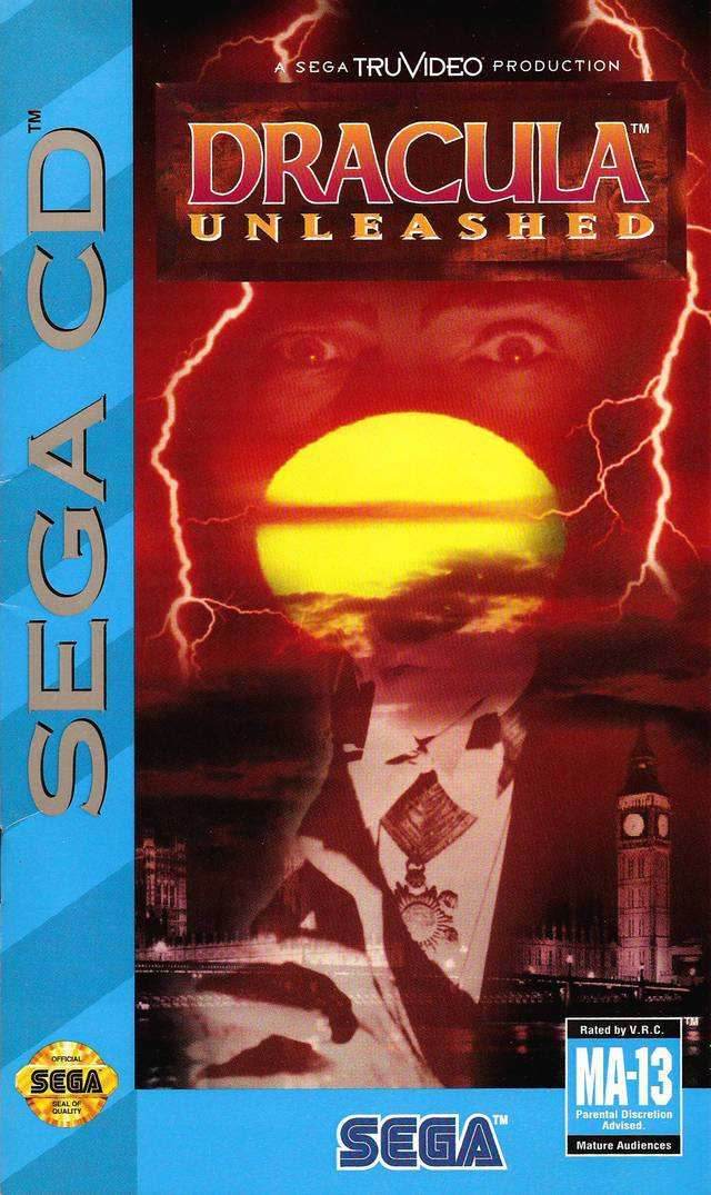 Dracula Unleashed (Sega CD) - Game Manual Only