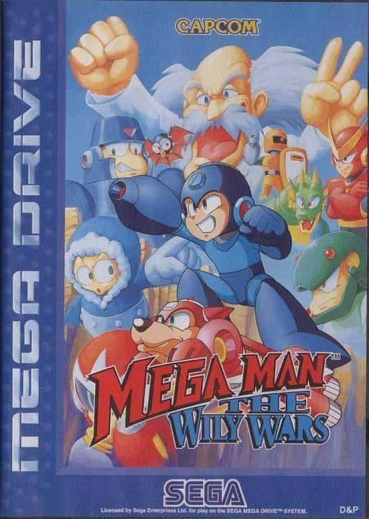 Mega Man: The Wily Wars (Sega Genesis) - Game Manual Only