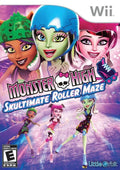 Monster High Skultimate Roller Maze (Wii) - Game Manual Only