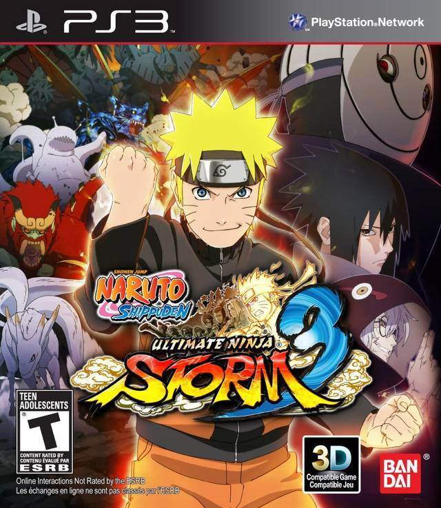 Naruto Shippuden: Ultimate Ninja Storm 3 (Playstation 3) - Game Manual Only