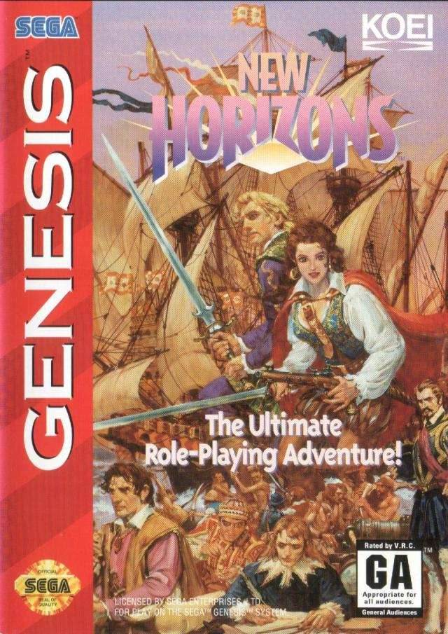 New Horizons (Sega Genesis) - Game Manual Only