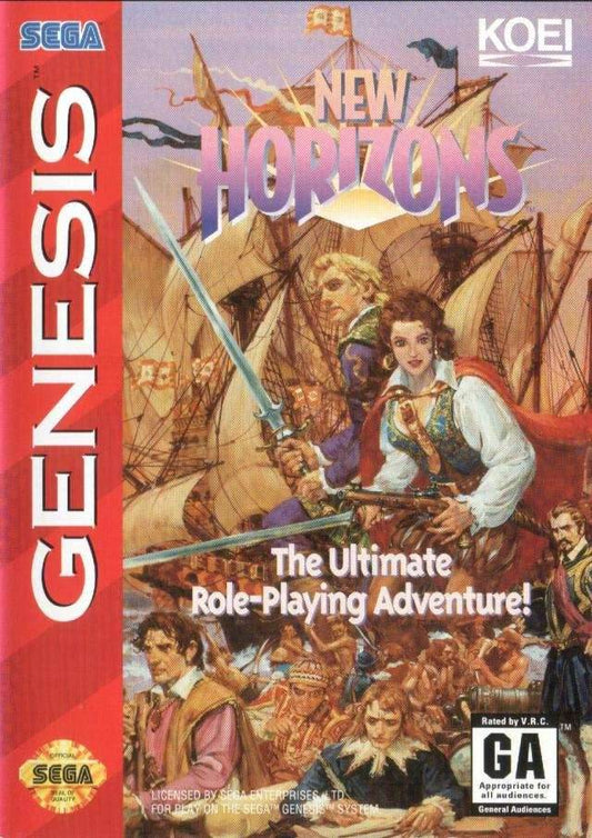 New Horizons (Sega Genesis) - Game Manual Only