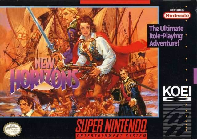 Uncharted Waters New Horizons (Super Nintendo) - Game Manual Only