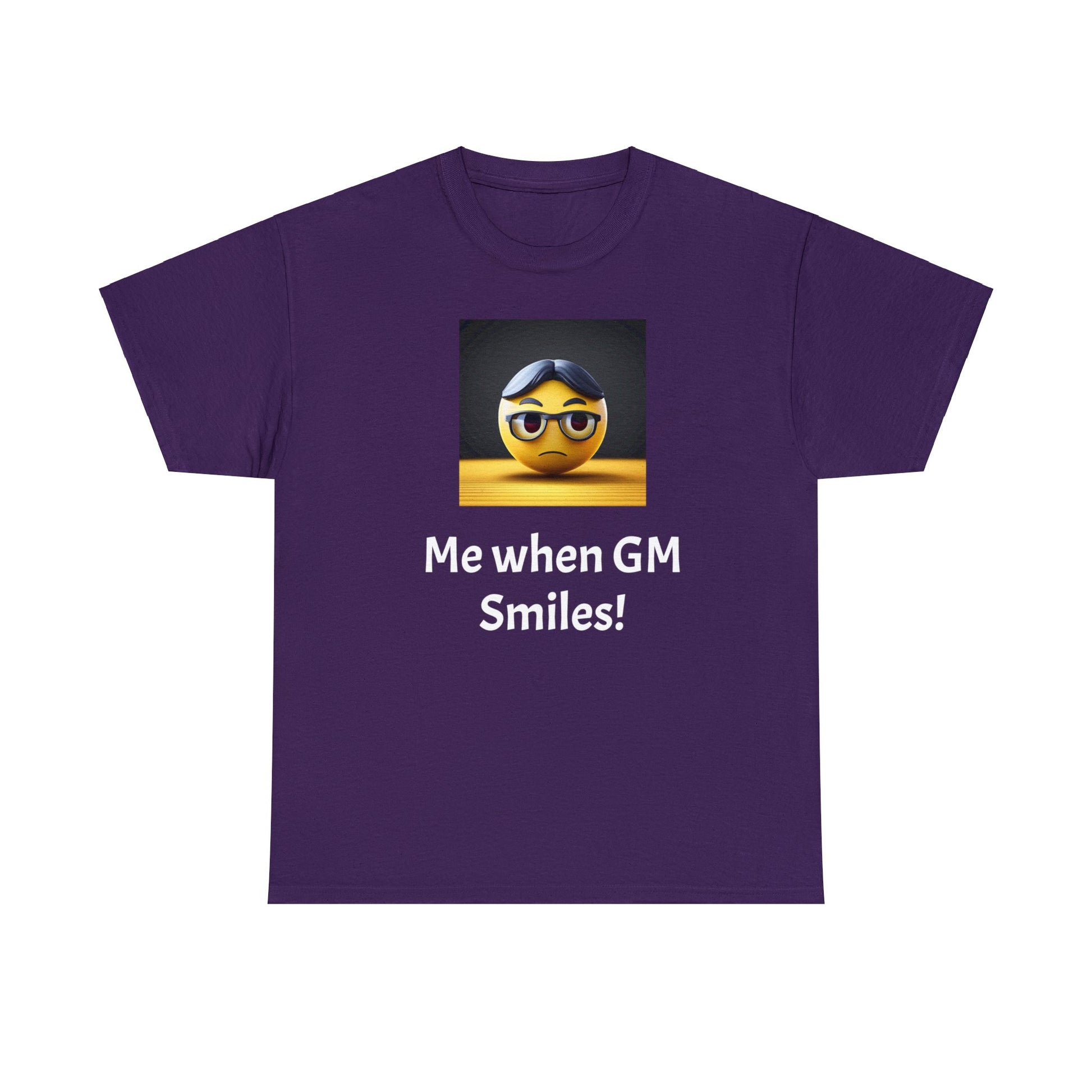 Me when the Gm Smiles Unisex Heavy Cotton Tee-DungeonDice1