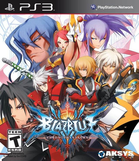 BlazBlue: Chrono Phantasma (PlayStation 3) - Game Manual Only