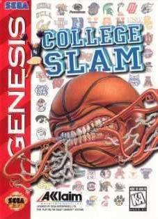 College Slam (Sega Genesis) - Game Manual Only