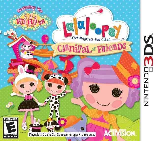 Lalaloopsy Carnival of Friends (Nintendo 3DS) - Game Manual Only