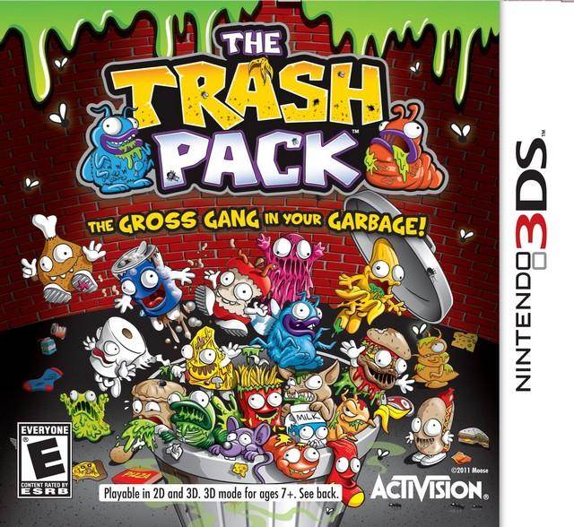 The Trash Pack (Nintendo 3DS) - Game Manual Only