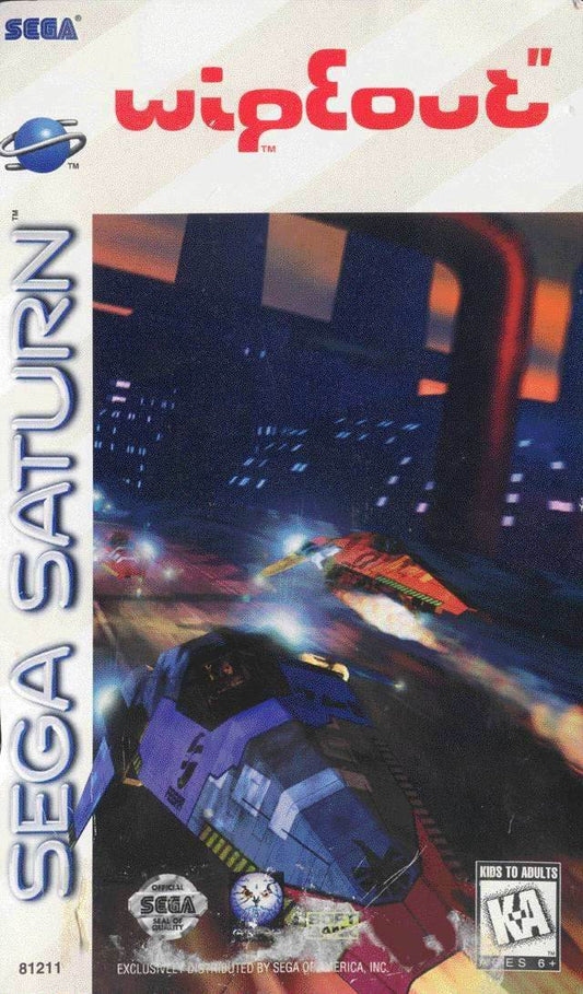 WipEout (Sega Saturn) - Game Manual Only