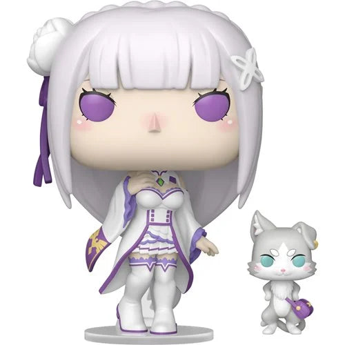 RE: Zero - Starting Life in Another World Emilia with Puck Funko Pop! Vinyl Figure and Buddy #2112