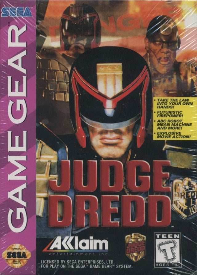 Judge Dredd (Sega Game Gear) - Game Manual Only