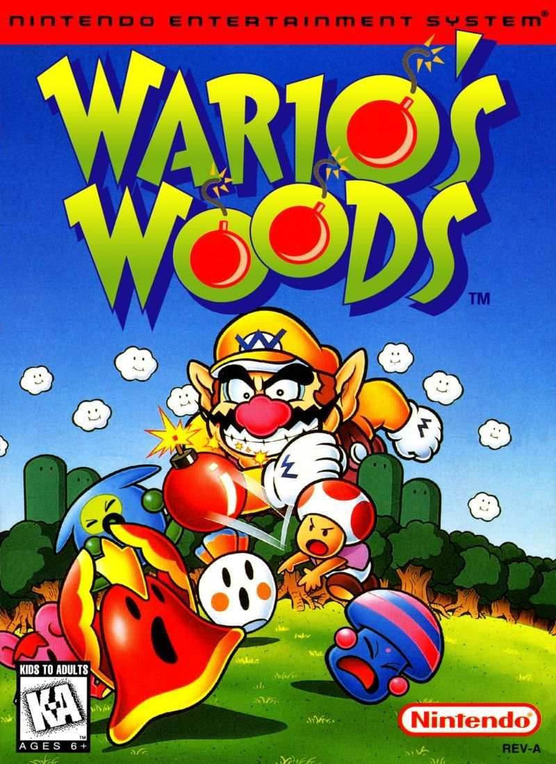 Wario's Woods (Nintendo NES) - Game Only