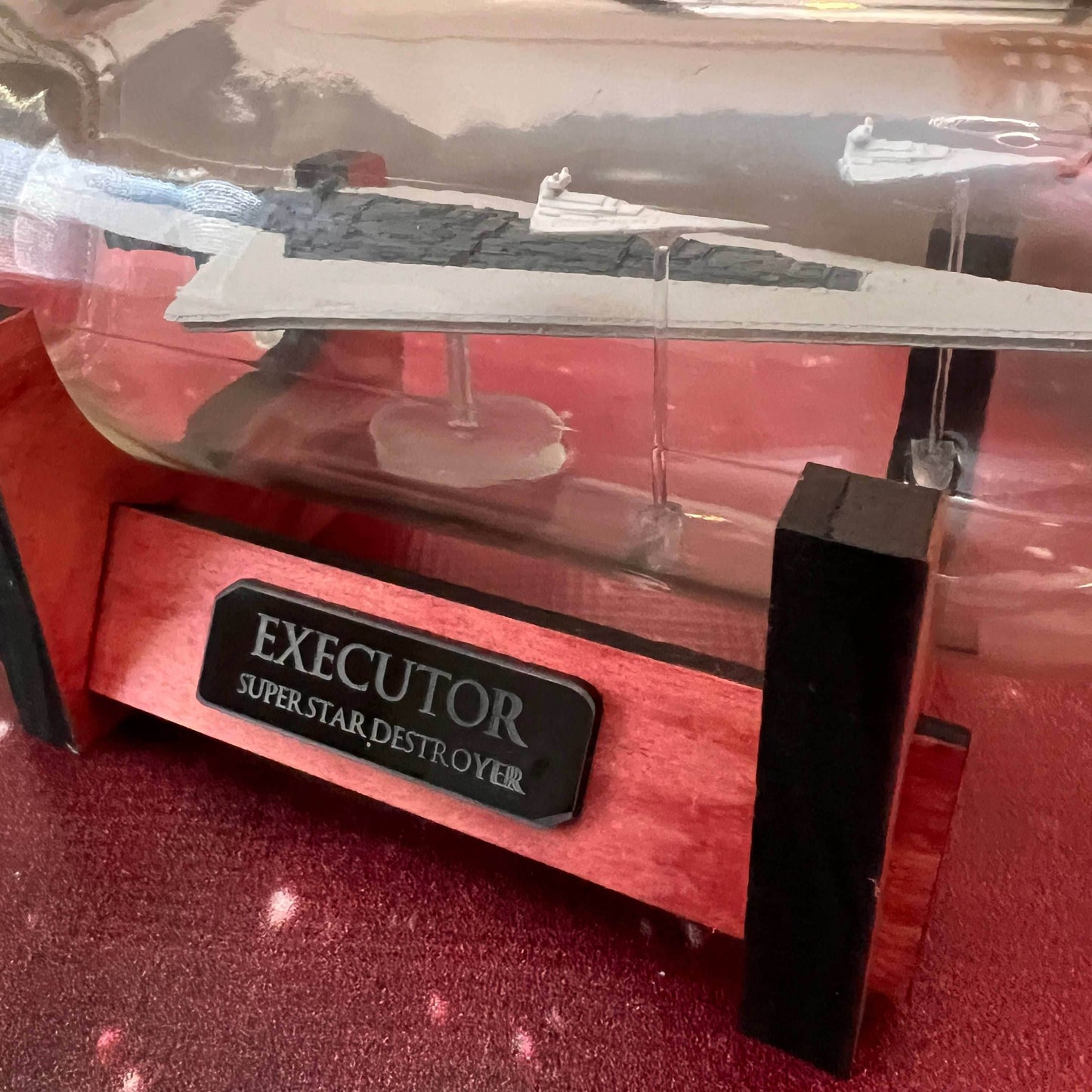 Star Wars Death Super Star Destroyer Executor in a Bottle - 