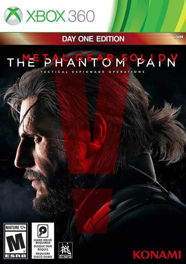 Metal Gear Phantom V: The Phantom Pain Day One Edition (Xbox 360) - Game Only