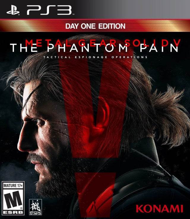 Metal Gear Solid V: The Phantom Pain (Day One Edition) (Playstation 3) - Game Manual Only