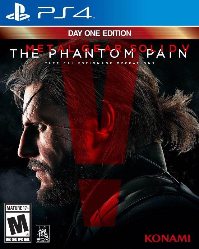 Metal Gear Solid V The Phantom Pain: Day One Edition (Playstation 4) - Complete - Good