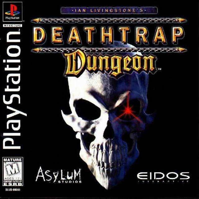 Deathtrap Dungeon (Playstation) - Game Manual Only