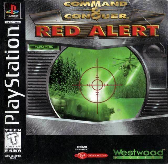 Command and Conquer Red Alert (Playstation) - Game Manual Only