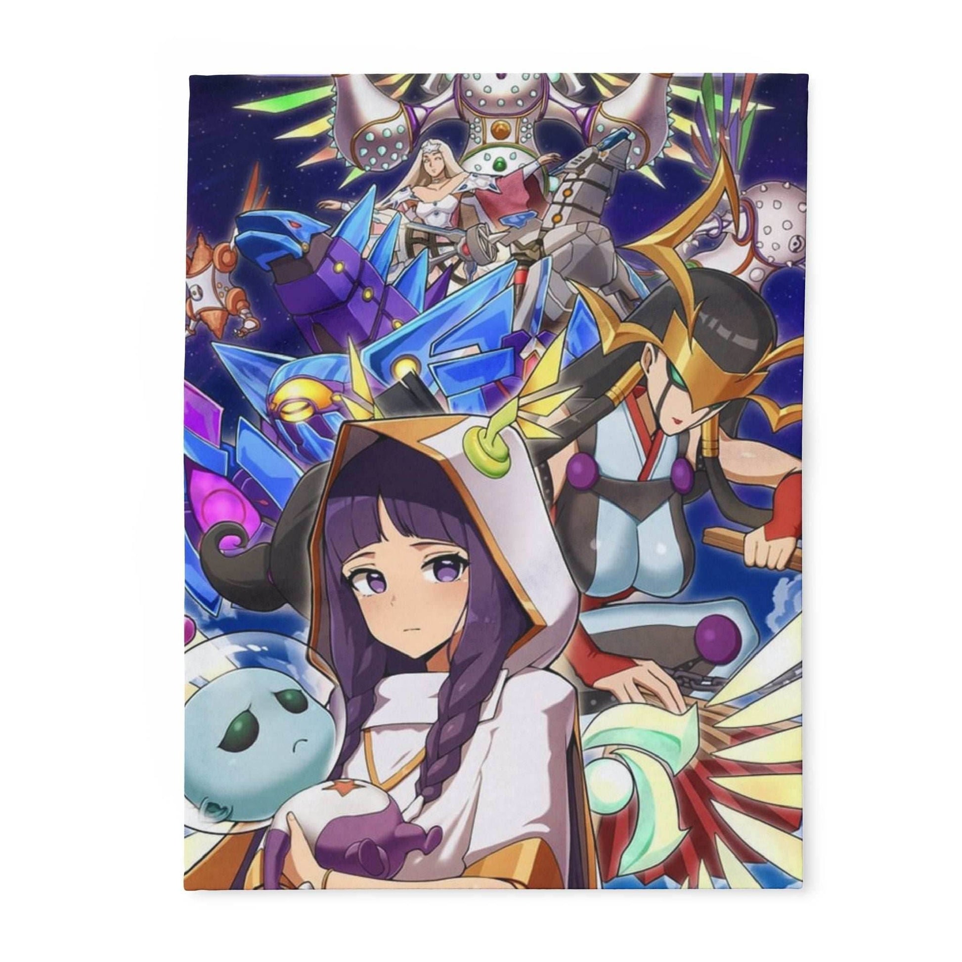 Drykage Anime-Inspired Arctic Fleece Blanket, Cozy Throw for Gamers, Soft Blanket for Home, Perfect Gift for Anime Lovers, Decorative Blanket - 30'' × 40''