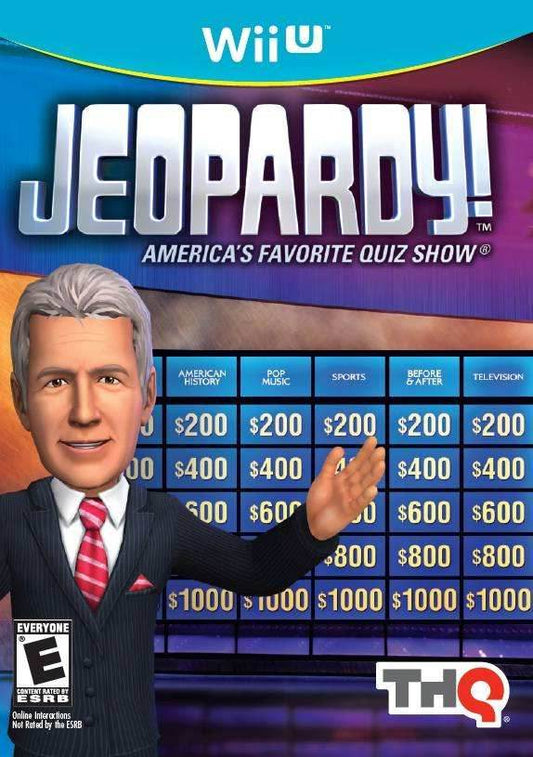 Jeopardy! (WiiU) - Game Manual Only